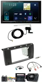 Pioneer 2DIN DAB USB Lenkrad Bluetooth Autoradio für Mercedes R-Klasse 2006-2012