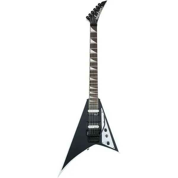 Электрогитара Jackson Rhoads JS32 Black With White Bevel