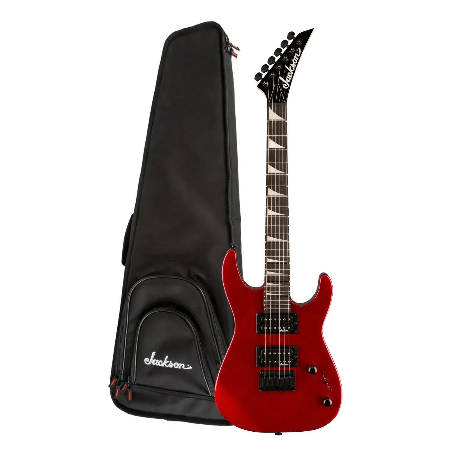 Электрогитара Jackson JS Series Dinky Minion JS1X 6-струнная, красный металлик (набор)