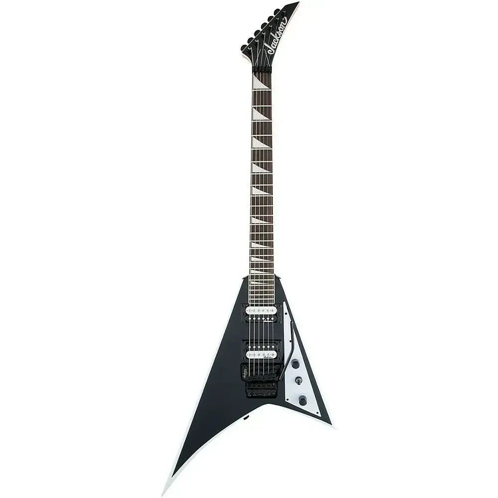Электрогитара Jackson Rhoads JS32 Black With White Bevel