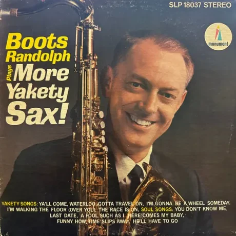 RANDOLPH BOOTS - Boots Randolph Plays More Yakety Sax (LP , Used)