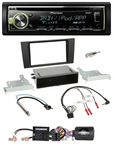 Pioneer DAB USB MP3 Lenkrad CD Autoradio für Audi A4 (2000-2001)