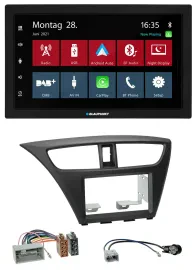 Blaupunkt MP3 Bluetooth DAB 2DIN USB Autoradio für Honda Civic Hatchback ab 12