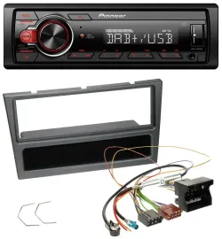 Pioneer MP3 1DIN DAB USB AUX Autoradio für Opel Corsa C Meriva Vectra C Signum a
