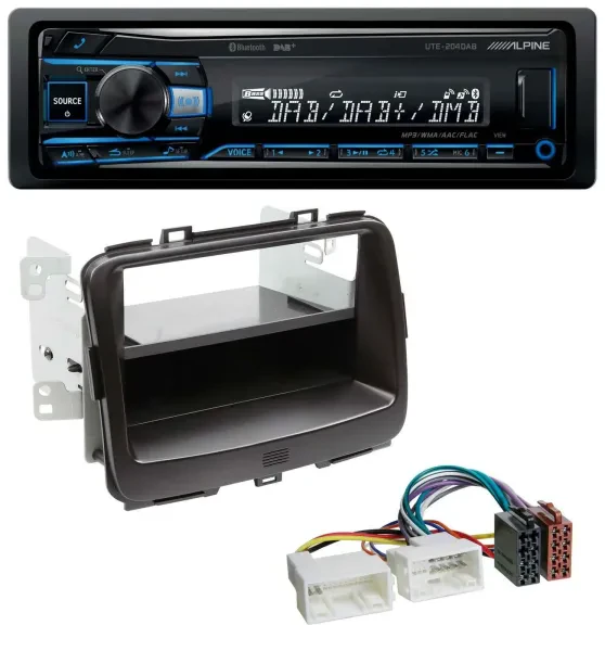 Alpine USB Bluetooth DAB MP3 Autoradio für Kia Carens 4 (RP, ab 2013)