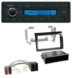 VDO Bluetooth AUX USB MP3 Autoradio für Fiat Ducato Citroen Jumper 06-11 piano s