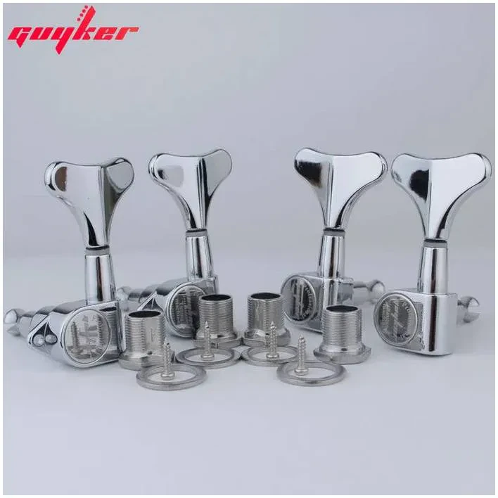 Колковая механика для бас-гитары GUYKER GB-150C 2R2L 2+2 (набор, 4 шт.)