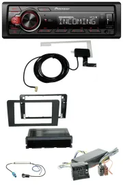 Автомагнитола Pioneer USB MP3 DAB Bluetooth для Audi A3 (2006–2012) 8P Symphony/Bose активная система