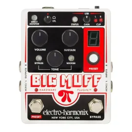 Б/У Педаль эффектов для электрогитары Electro-Harmonix Big Muff Pi Hardware Plugin Buffered Bypass