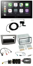 Автомагнитола Pioneer 2DIN Bluetooth DAB USB для Alfa Romeo Mito 2014–2018