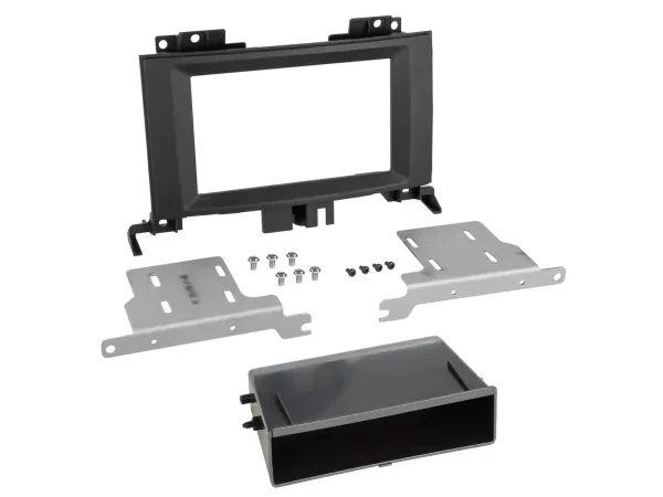 Radioblende Set DIN Autoradio für Mercedes Sprinter VW Crafter ab 2006 Profi