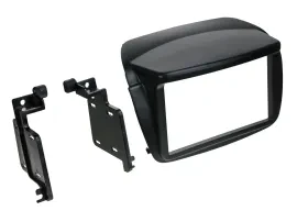 Einbaurahmen Doppel DIN Autoradio für Fiat Doblo ab 2010 Opel Combo ab 2012
