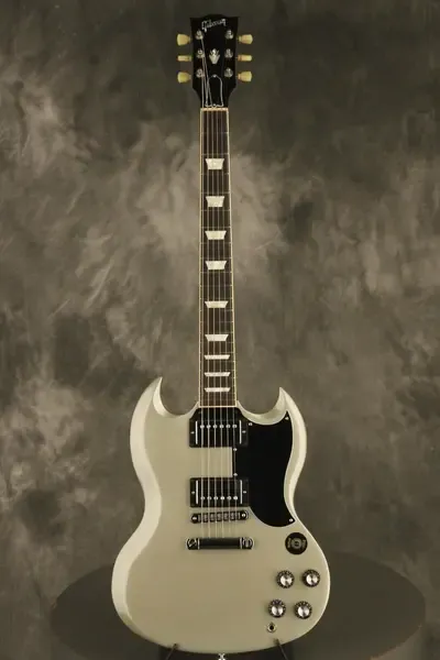 Электрогитара Gibson SG Standard '61 Reissue HH Champagne Silver w/case USA 2014