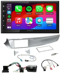 Автомагнитола для Alfa Giulietta 2010–2014 Kenwood 2DIN, USB, DAB, Bluetooth