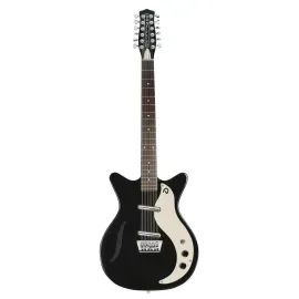 Danelectro '59 Vintage 12-String Electric Guitar Black