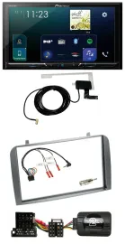 Pioneer 2DIN DAB USB Lenkrad Bluetooth Autoradio für Alfa Romeo GT 147 2000-2008