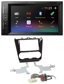 Pioneer DAB MP3 2DIN Bluetooth USB Autoradio für Subaru Forester ab 2015