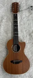 Luna Uke HTT 8 High Tide Tenor 8 String Mahogany Acoustic Electric Ukulele w/Bag