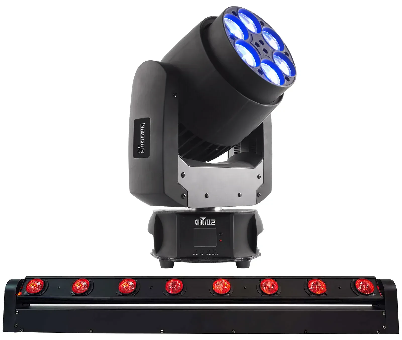 Комплект светового оборудования Chauvet DJ Intimidator Trio + MOTIONSTRIP