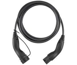 Зарядный кабель для электромобилей Lapp Mobility 657 Type 2, Mode 3, 32A, 3‑фазный, до 7.4 кВт, 5 м, черный