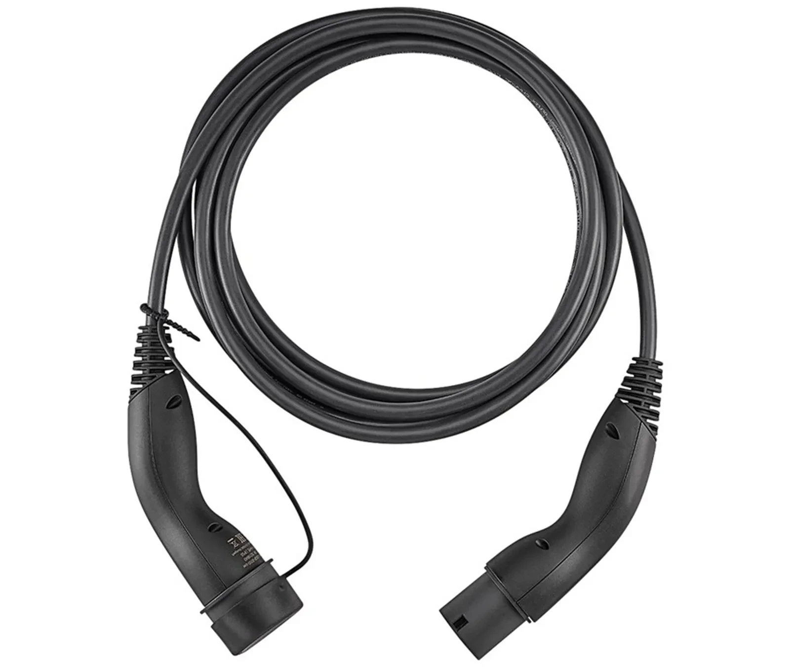 Зарядный кабель для электромобилей Lapp Mobility 657 Type 2, Mode 3, 32A, 3‑фазный, до 7.4 кВт, 5 м, черный