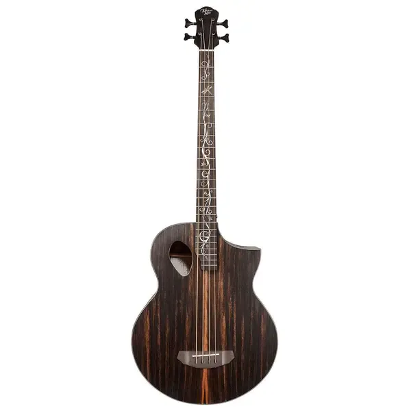 Акустическая бас-гитара Michael Kelly MKD4SJESFS Dragonfly 4 Forte Port Java Ebony