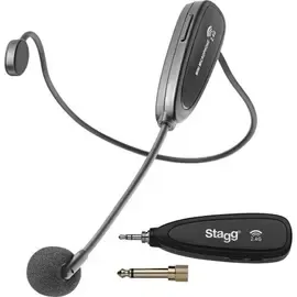 Головной микрофон STAGG SUW 12H BK 2.4 GHz Funk Headset