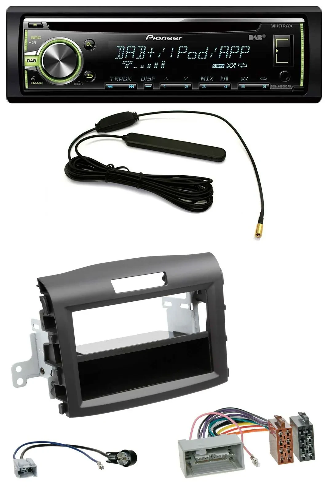 Pioneer MP3 USB CD DAB AUX Autoradio für Honda CR-V (ab 2013)