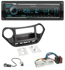 Автомагнитола Kenwood Bluetooth MP3 DAB USB для Hyundai i10 (с 2013)