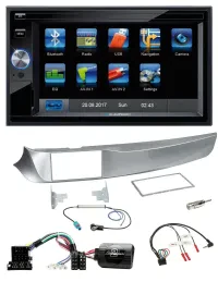 Blaupunkt Lenkrad USB Bluetooth TMC 2DIN Navigation für Alfa Giulietta 2010-2014
