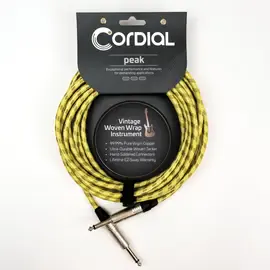 Инструментальный кабель Cordial CXI 9 PP-TWEED 9 м