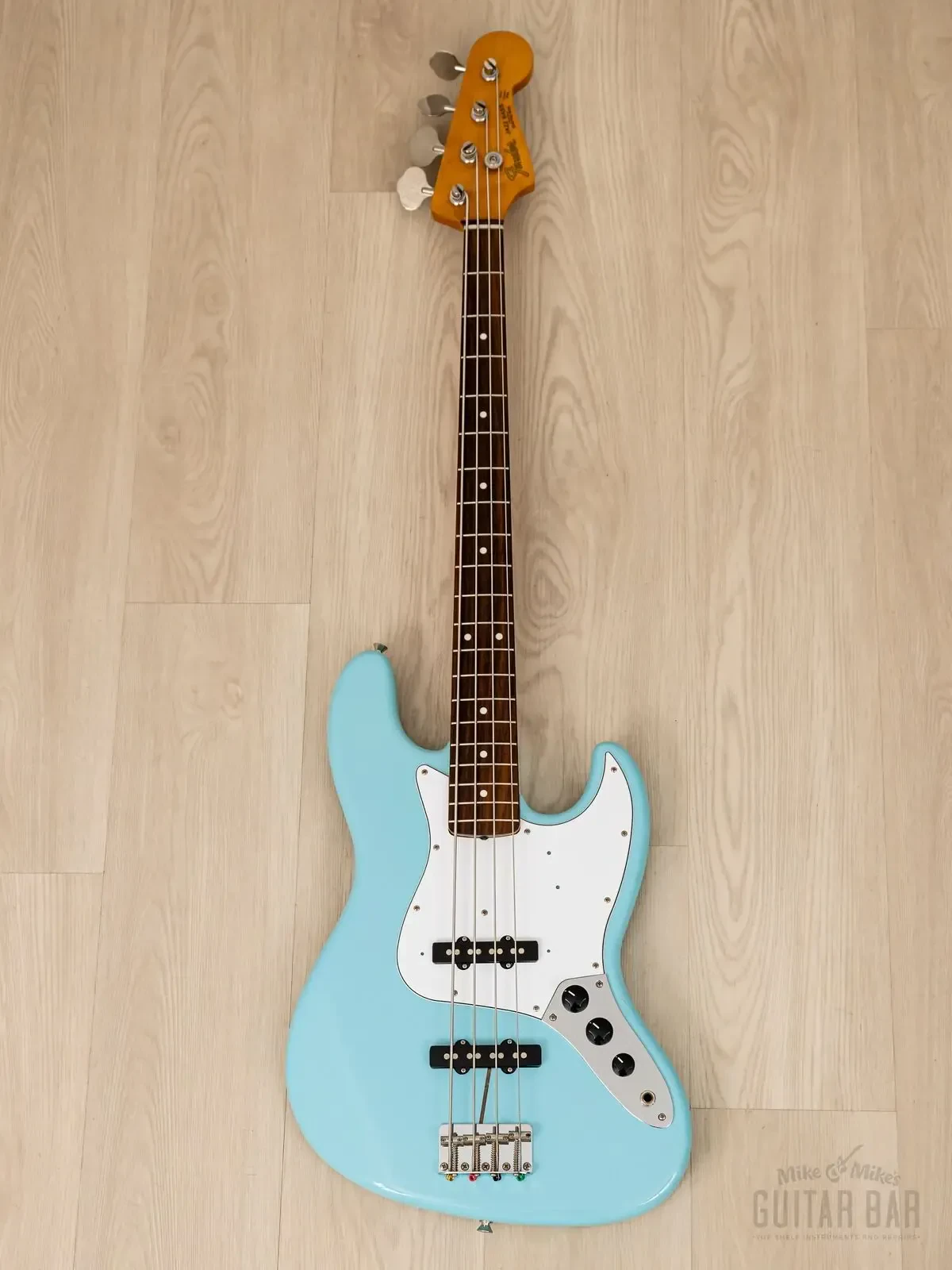 Бас-гитара Fender Jazz Bass 1962 Vintage Reissue JB62 JJ Daphne Blue w/gigbag Japan 2011