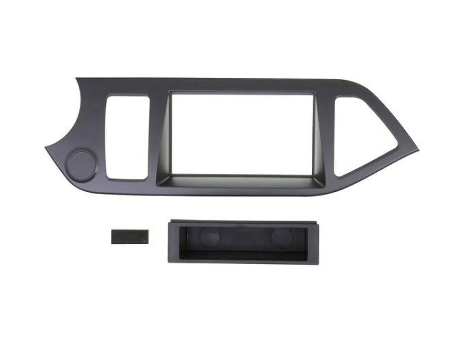 Radioblende DIN Autoradio für Kia Picanto ab 2011 ohne Start-Stop