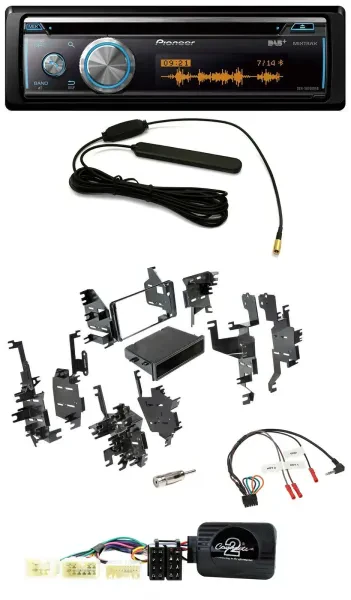 Pioneer CD USB Bluetooth DAB Lenkrad Autoradio für Toyota FJ (ab 2007)