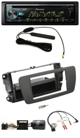 Автомагнитола Pioneer CD/MP3, DAB, USB, для Seat Ibiza, серый