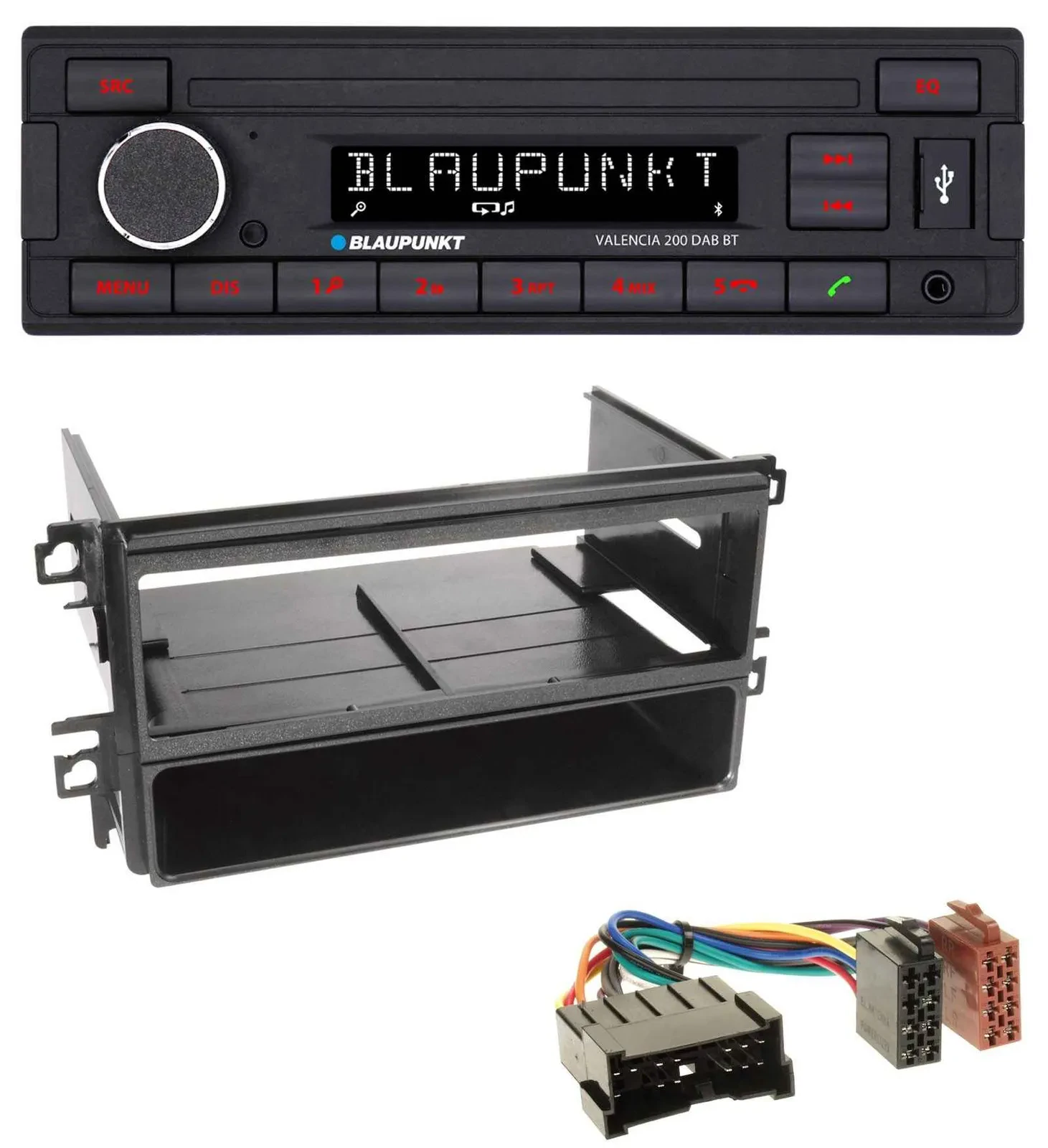 Blaupunkt DAB MP3 Bluetooth USB Autoradio für Hyundai Santa Fe Sonata bis 05