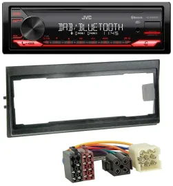 JVC Bluetooth USB DAB MP3 Autoradio für Volvo 740, 760 (1982-1992)