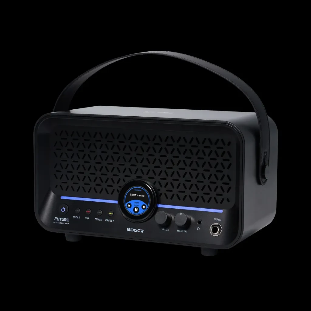 Комбоусилитель для электрогитары Mooer F15i Li BK 15Вт, портативный, со встроенным процессором эффектов, черный