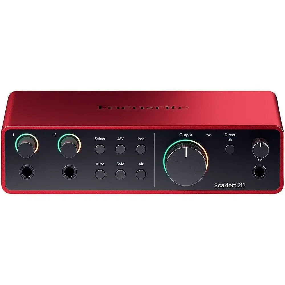 Звуковая карта внешняя Focusrite Scarlett 2i2 USB-C Audio Interface Gen 4