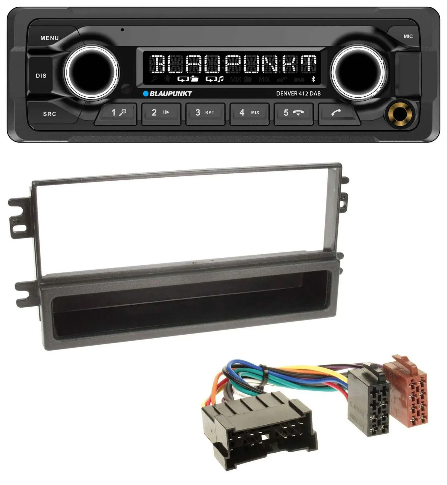 Blaupunkt Bluetooth DAB MP3 USB Autoradio für Kia Carnival 01-06 Carens ab 03