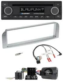Blaupunkt Lenkrad Bluetooth DAB CD USB Autoradio für Alfa GT 147 2007-2010 silbe