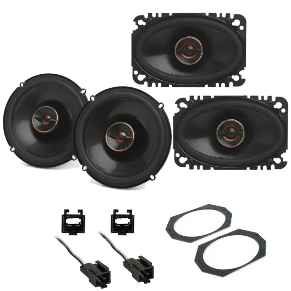 1997-2006 Jeep Wrangler TJ Infinity Complete Factory Speaker Replacement Package