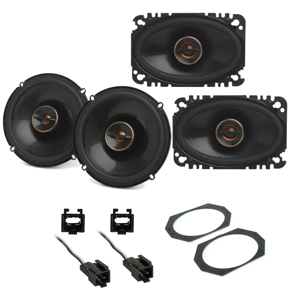 Комплект автодинамиков для Jeep Wrangler TJ (1997–2006) Infinity Complete Factory Speaker Replacement Package (набор)