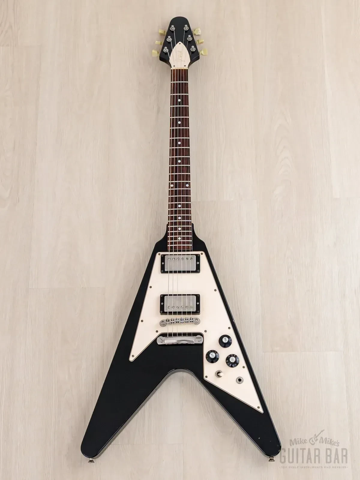 Электрогитара Greco Flying V HH Black w/gigbag Japan 1995