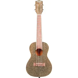 Kala Sparkle Concert Ukulele Stardust Gold