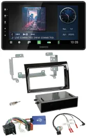 Kenwood Lenkrad Bluetooth USB DAB Autoradio für Fiat Ducato 2008-11 Profi piano