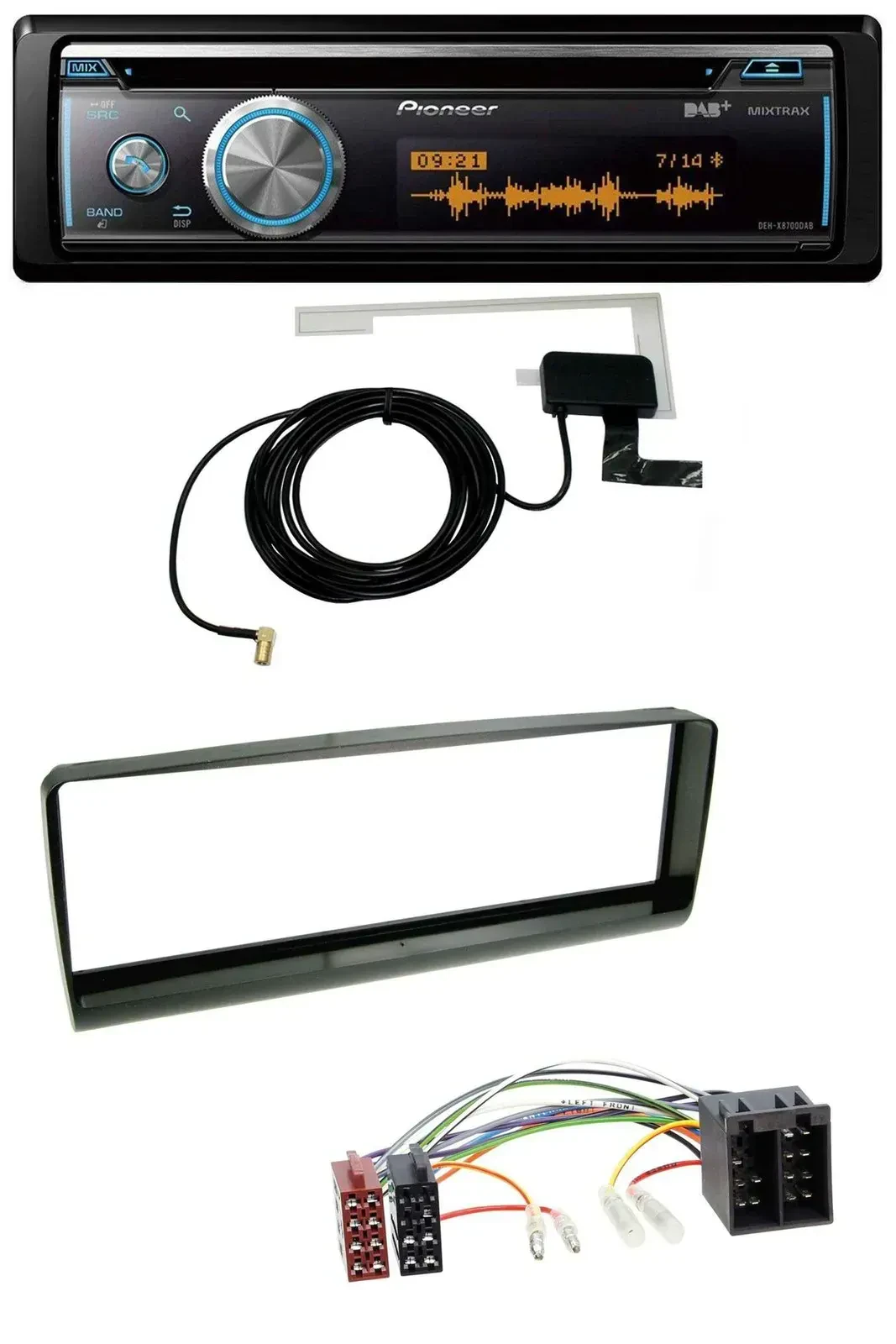 Автомагнитола для Alfa Romeo 156 (1997–2001) Pioneer Bluetooth, DAB, MP3, USB, CD