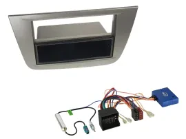 Radioeinbauset CAN-Bus DIN Autoradio für Seat Toledo 2004-2009 anthrazit
