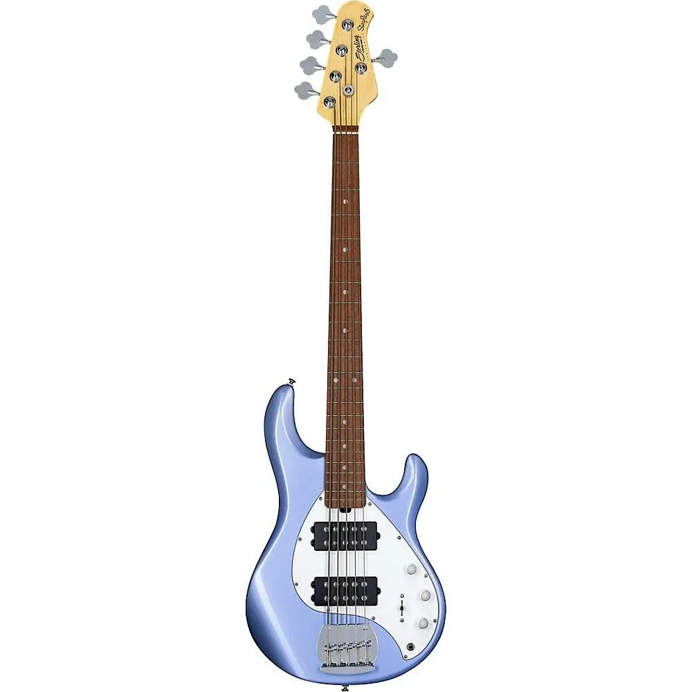 Бас-гитара Sterling by Music Man S.U.B. StingRay 5 HH 5-String Lake Blue Metallic