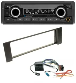 Автомагнитола для Audi A4 (2000–2004) Blaupunkt Bluetooth, DAB, USB, MP3, Quadlock, Fakra